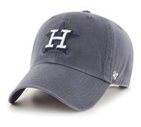 47 Brand MLB Vintage Navy Primary Logo Clean Up Verstellbare Baseballkappe, Einheitsgr e f r Erwachsene Houston Astros Vintage Navy