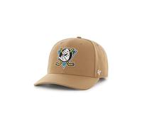 '47 Brand MVP DP Cap Anaheim Ducks H-CLZOE25WBP-QL Hellbraun, Size:OneSize