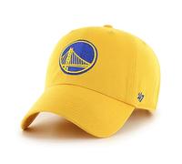 47 Brand NBA Unisex Basketball Team Alternate Primary Logo Clean Up Adjustable Cap Dad Hat Adult One Size Fits All, Golden State Warriers, Einheitsgre