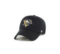 47 Brand RGW15 Clean Up Strapback Pittsburgh Penguins Schwarz, Size:ONE Size