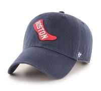 '47 Brand Strapback Cap - CLEAN UP Boston Red Sox Navy