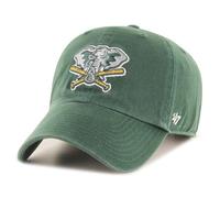 47 Brand Strapback-Kappe CLEAN UP Oakland Athletics Celtic Grün Größe T.U.