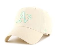 '47 Brand Strapback Cap - CLEAN UP Oakland Athletics Natural