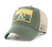 ´47 MLB Oakland Athletics Four Stroke 47 CLEAN UP men Caps green|beige in Größe:ONE SIZE