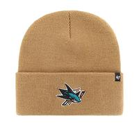 '47 Brand Wintermütze - Haymaker San Jose Sharks Camel beige