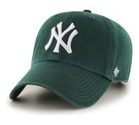 47 Brand Yankees CleanUp Strapback Cap Basecap Baseballcap Kappe Baumwollcap (One Size - dunkelgrün)