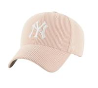 '47 Brand Yankees Thick Cord MVP Cap Basecap Baseballcap Curved Brim Strapback Cordcap NY New York Damen/Herren - Metallschnalle, mit Schirm Herbst Sommer