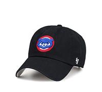 '47 Chicago Cubs Black Ballpark Clean up Strapback Cap