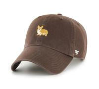 47 Brand Cap Welsh Corgi Icon Clean Up Braun verstellbar One Size