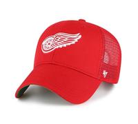 47 Brand Trucker Cap BRANSON Detroit Red Wings Rot verstellbar One-Size