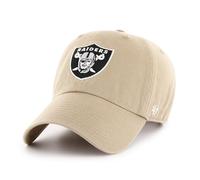 '47 Las Vegas Raiders Clean Up Unisex-Baseballkappe, Verstellbarer Riemenverschluss, Einheitsgröße, Team Logo, Farbe Khaki