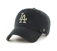 '47 Los Angeles Dodgers Black MLB Ballpark Camo Clean Up Cap - One-Size