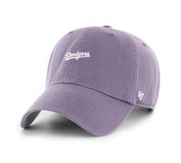 47 Los Angeles Dodgers MLB Clean Up Baserunner Script Lila Verstellbare Cap One-Size