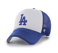 '47 Los Angeles Dodgers White Royal MLB Tri Tone Foam Offside Trucker Cap - One-Size