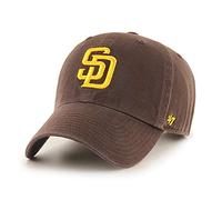 47 MLB Alternate Clean Up Verstellbare Mütze für Erwachsene, (San Diego Padres Brown)