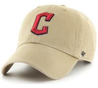 47 MLB Baseballkappe mit verstellbarem Riemen, für Erwachsene, Einheitsgröße, Khaki, Cleveland Guardians - Khaki, Einheitsgröße