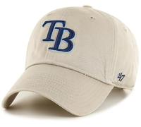 47 MLB Baseballkappe mit verstellbarem Riemen, für Erwachsene, Einheitsgröße, Khaki, Tampa Bay Strahlen, Einheitsgre