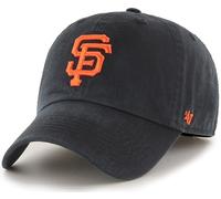47 MLB Baseballkappe, Team-Farbe, Primär-Logo, Franchise, Unisex, Erwachsene, San Francisco Giants - Schwarz, M