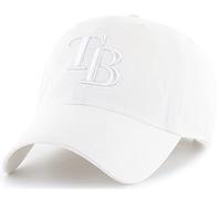 47 MLB Baseballkappe, verstellbar, für Erwachsene, Einheitsgröße, Weiß / Weiß, Tampa Bay Strahlen, Einheitsgre