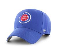 '47 MLB Chicago Cubs MVP Unisex-Baseballkappe, Verstellbar, Hochwertiges Design und Verarbeitung, Cubs Logo, Royal Blue