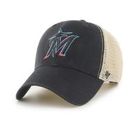 47 MLB Flagship Wash Mesh MVP verstellbare M tze, Erwachsene, Einheitsgr e, Miami Marlins, Einheitsgr e, Schwarz