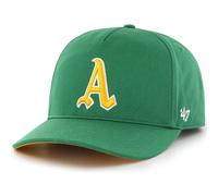 47 MLB Grand Slam Cooperstown, Teamfarbe, verstellbare Snapback-Strukturmutze, Einheitsgrosse fur Erwachsene Oakland Athletics, Oakland Athletic