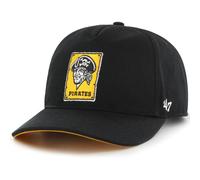 47 MLB Grand Slam Cooperstown, Teamfarbe, verstellbare Snapback-Strukturmutze, Einheitsgrosse fur Erwachsene Pittsburgh Pirates, Pittsburgh Pira
