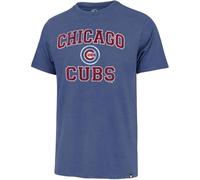 47 MLB Herren Union Arch Franklin Team Color Primary Logo Word Mark Kurzarm T-Shirt, Chicago Cubs, XX-Large