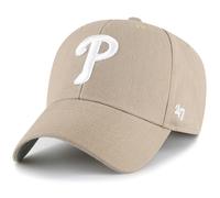 47 MLB Khaki-Wei Primary Logo MVP Verstellbare M tze Einheitsgr e f r Erwachsene Philadelphia Phillies Khaki-Wei