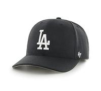 47 MLB Los Angeles Dodgers Cold Zone MVP DP Unisex-Baseballkappe, Verstellbar, Hochwertiges Design, White Logo, Black
