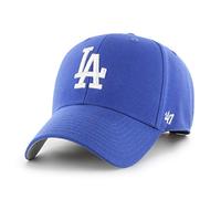 '47 MLB Los Angeles Dodgers MVP Unisex-Baseballkappe, Verstellbar, Hochwertiges Design und Verarbeitung, White Logo, Royal Blue