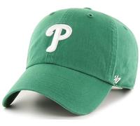 47 MLB Mütze mit grünem Primär-Logo, zum Aufräumen, verstellbarer Riemen, Einheitsgröße für Erwachsene, Philadelphia Phillies, Einheitsgre
