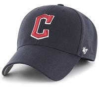 47 MLB Mütze mit Team-Farbe, MVP, verstellbar, Einheitsgröße für Erwachsene, Cleveland Guardians, Marineblau, Marineblau, Einheitsgre