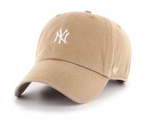 47 Brand Cap BASE RUNNER Clean Up MLB New York Yankees Beige Einheitsgröße Herren