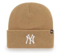47 MLB NEW YORK YANKEES HAYMAKER CUFF KNIT Wintermütze, beige, größe UNI OS