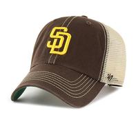 ´47 MLB San Diego Padres Trawler '47 CLEAN UP men Caps brown in Größe:ONE SIZE
