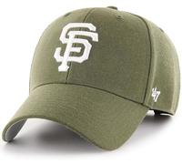 '47 MLB Sandelholz Green Primary Logo MVP Structure verstellbare Mütze für Erwachsene, Einheitsgröße, San Francisco Giants Sandelholzgrün, Einheitsgre