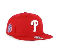 '47 MLB Sure Shot Captain Hat Verstellbare Strukturierte 6-Panel Snapback Hat Cap, Erwachsene Einheitsgröße, Philadelphia Phillies, Einheitsgre