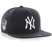47 MLB Sure Shot Captain-Mütze, verstellbar, strukturiert, 6-Panel, Snapback-Hut, Kappe, Erwachsene, Einheitsgröße, New York Yankees, Einheitsgre