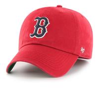 47 MLB Team Color Primary Logo Franchise Fitted Baseball Hat Cap Unisex Erwachsene - Boston Red Sox - Rot (Small)