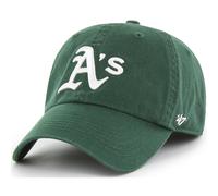 47 MLB Team Color Primary Logo Franchise Fitted Baseball Hat Cap Unisex Erwachsene - Oakland Athletics - Gr n (Gro )