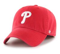 47 MLB Team Color Primary Logo Franchise Fitted Baseball Hat Cap Unisex Erwachsene - Philadelphia Phillies - Rot (Gro )