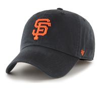 47 MLB Team Color Primary Logo Franchise Fitted Baseball Hat Cap Unisex Erwachsene - San Francisco Giants - Schwarz (Small)
