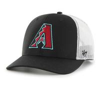 47 MLB Team Color Primary Logo Mesh Trucker Snapback verstellbare Mutze Cap Einheitsgrosse fur Erwachsene (US Alpha Einheitsgrosse Arizona Diamondb