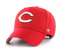 '47 MLB Team Color Primary Logo MVP Verstellbare M tze, Einheitsgr e f r Erwachsene Cincinnati Reds Rot