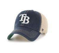 '47 MLB Trawler Mesh Clean Up verstellbare M tze, Einheitsgr e f r Erwachsene (Tampa Bay Rays Blau)
