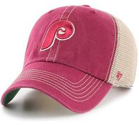 47 MLB Trawler Primary Logo Cooperstown Mesh Trucker Clean Up Adjustable Hat Adult One Size Fits All, Philadelphia Phillies, Einheitsgre