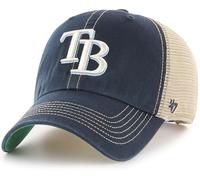 47 MLB Trawler Team Color Mesh Trucker Clean Up verstellbare Kappe, Erwachsene Einheitsgröße, Tampa Bay Strahlen, Einheitsgre