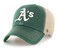47 MLB Trawler Team Color Mesh Trucker Clean Up verstellbare M tze, Einheitsgr e f r Erwachsene Oakland Athletics Gr n