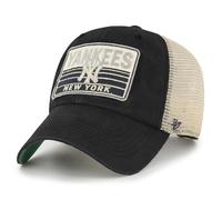 47 MLB Trucker-Hut mit 4 Takt-Meshs, verstellbar, Einheitsgröße für Erwachsene, New York Yankees Black, Einheitsgre